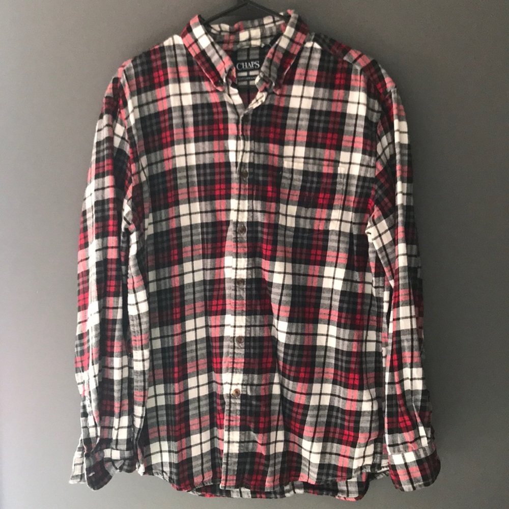 Mens Chaps Flannel